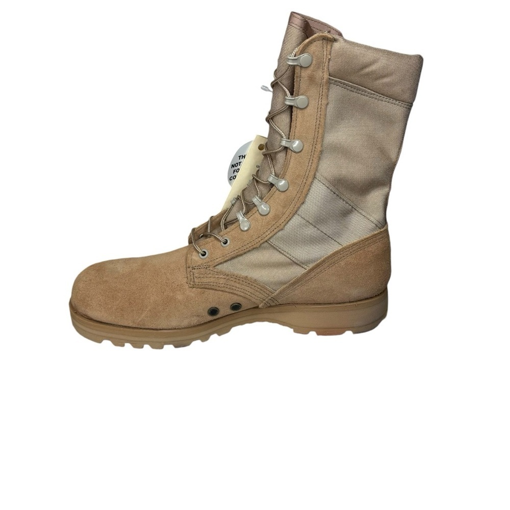 NEW Army Combat Boots Hot Weather Color Dessert Tan Size 12 R Medium Width - Picture 5 of 12
